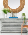 Made Goods Cohen Round Roped Seagrass Mirror