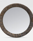 Made Goods Colton Concrete Abstract Mirror