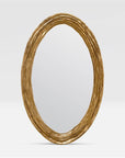 Made Goods Hetty Oval Resin Mirror