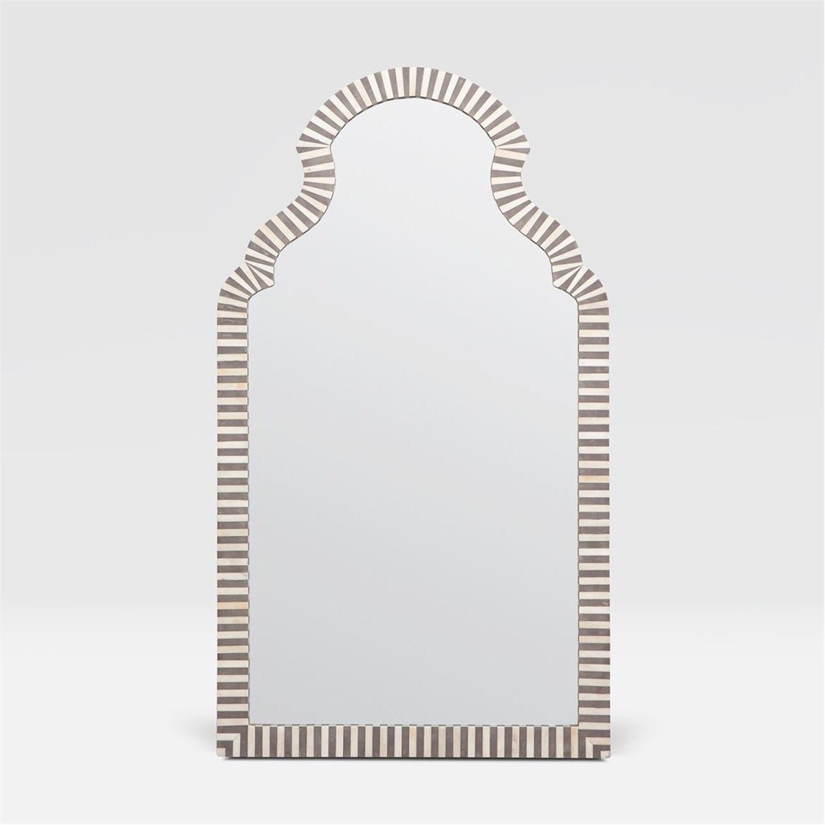 Made Goods Jonah Mirror in White Bone