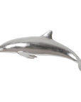 Phillips Collection Dolphin Wall Decor, Silver Leaf