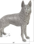 Phillips Collection German Shepherd Dog Sculpture