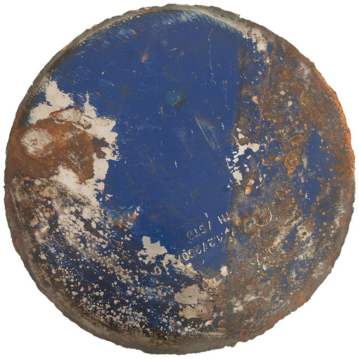 Phillips Collection Reclaimed Oil Drum Wall Disc