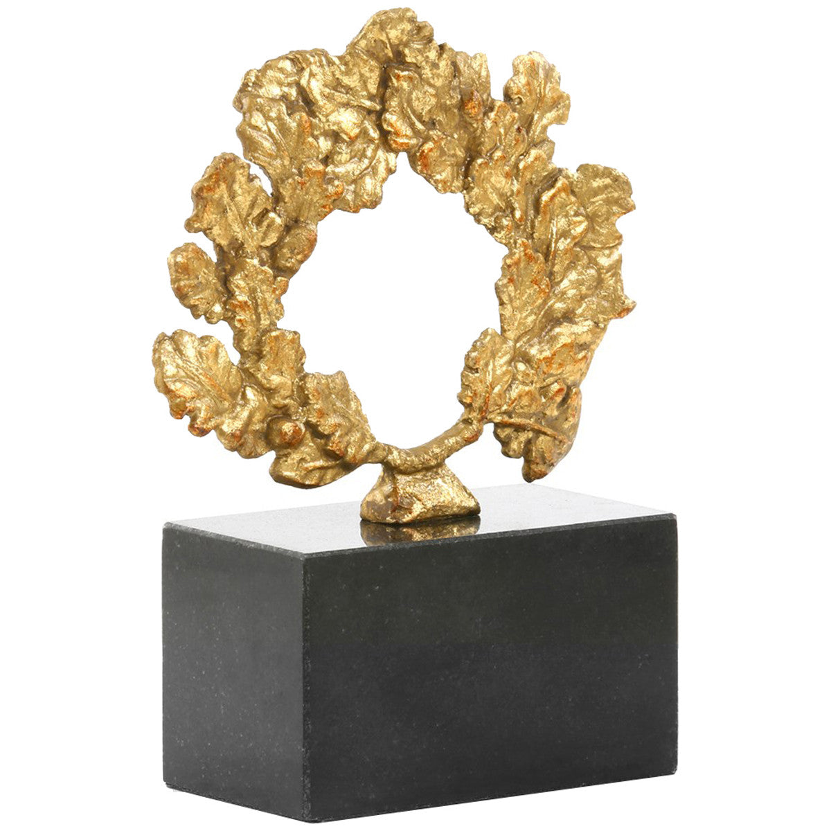 Villa &amp; House Gold Wreath Statue