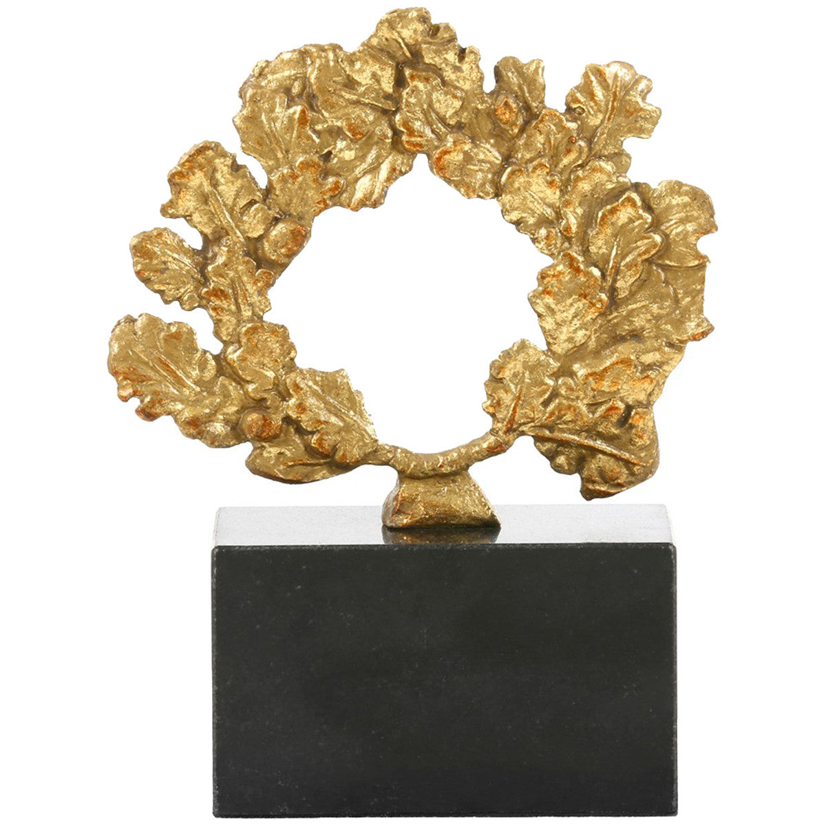 Villa &amp; House Gold Wreath Statue