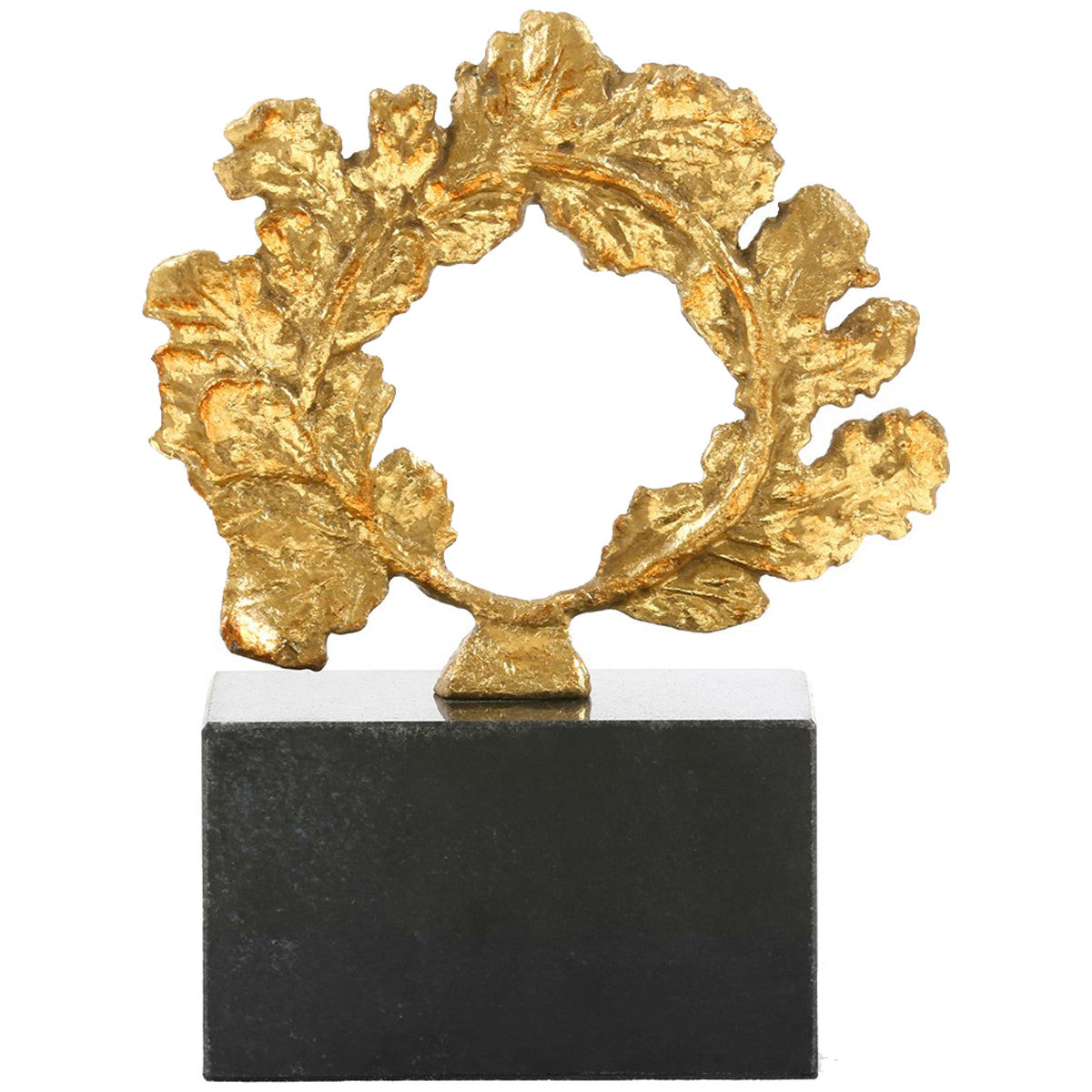 Villa &amp; House Gold Wreath Statue