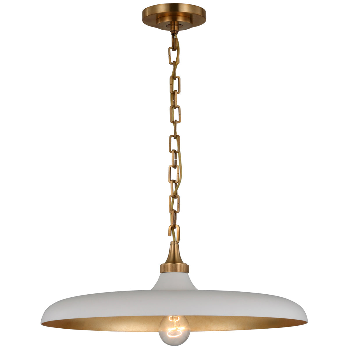 Visual Comfort Piatto Medium Pendant